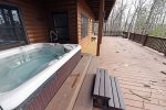 3 Little Cubs Lodge- Blue Ridge GA - hot tub